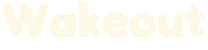 Wordmark, cream