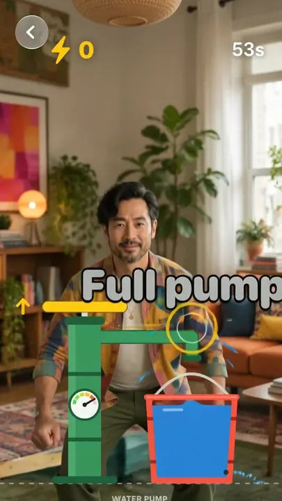 Squat Water Pump