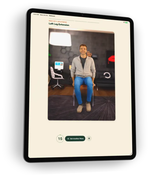 iPad: Playing: Leg Activator