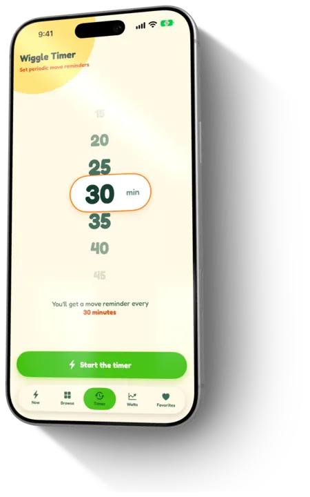 iPhone: Wiggle Timer